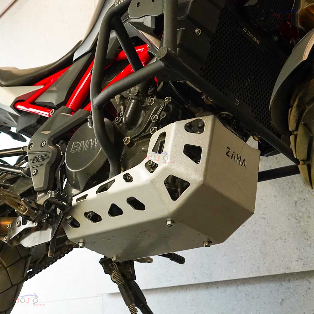 Zana- BMW G310R ALUMINIUM HEAVY DUTY SUMP GUARD SILVER